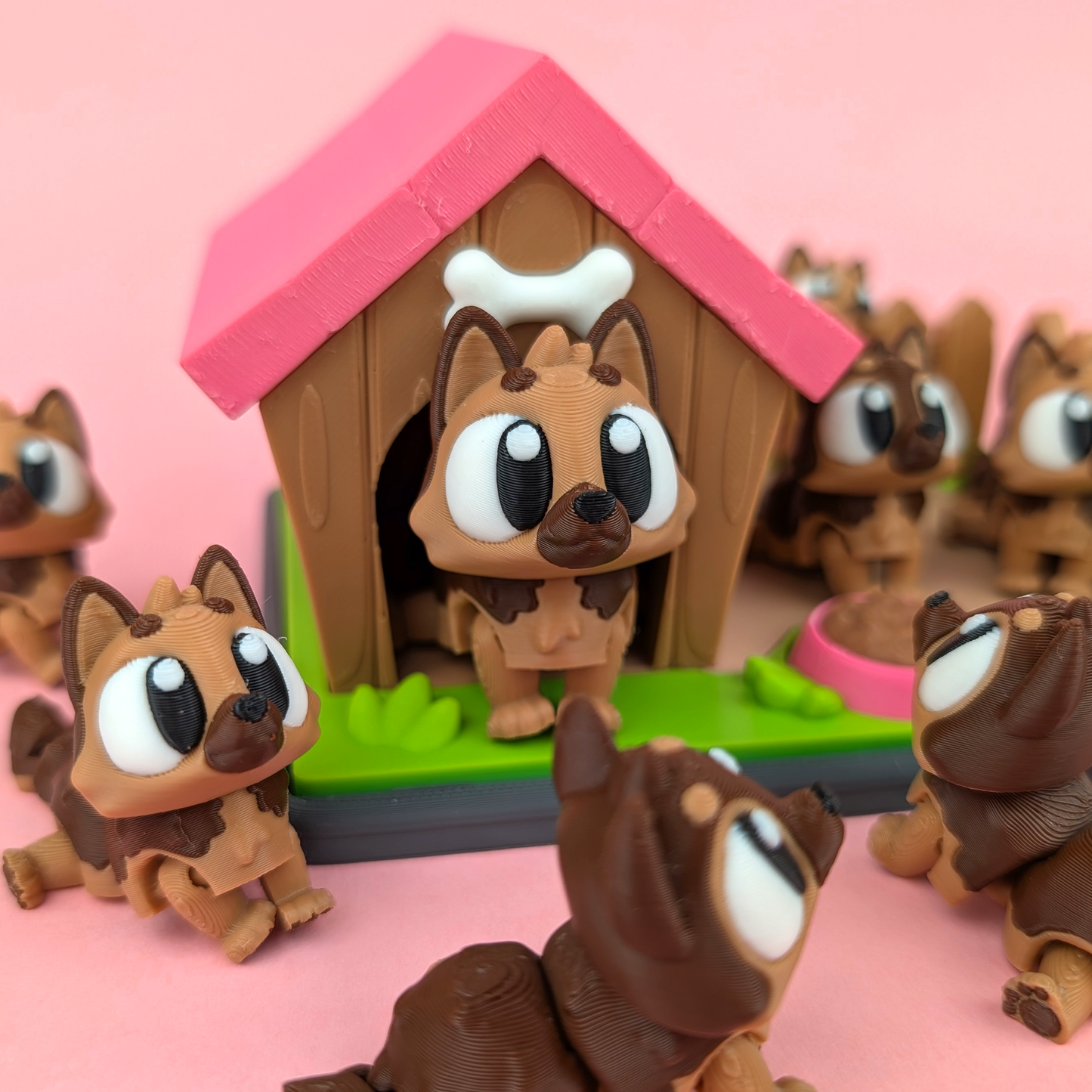 German Shephard Flexi Set