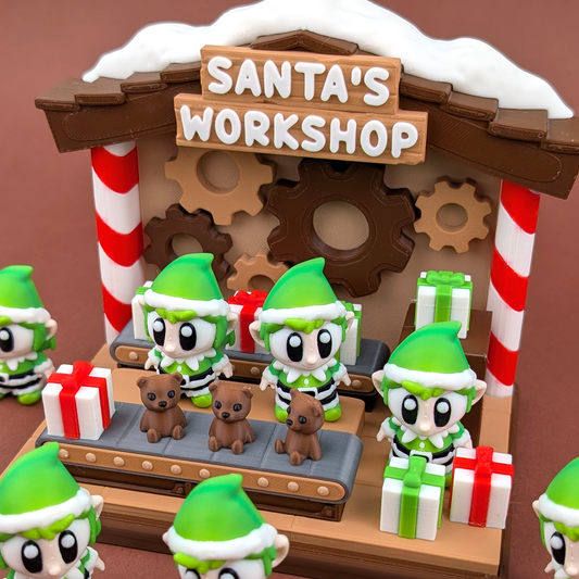 Santa's Workshop Set