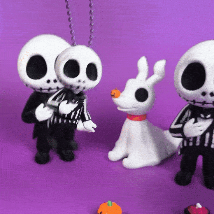 Nightmare Before Christmas Flexi Keychain