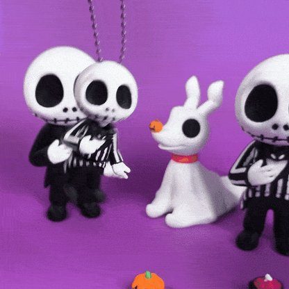 Nightmare Before Christmas Flexi Keychain