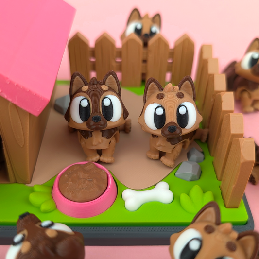 German Shephard Flexi Set